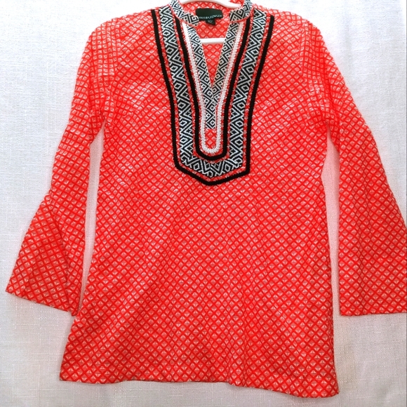 Cynthia Rowley Tops - Cynthia Rowley boho lightweight long sleeve shirt small